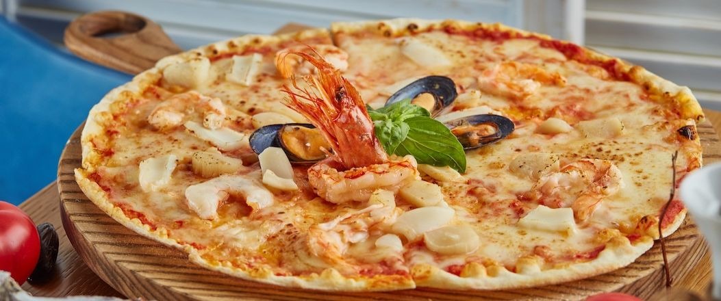 Пицца на море